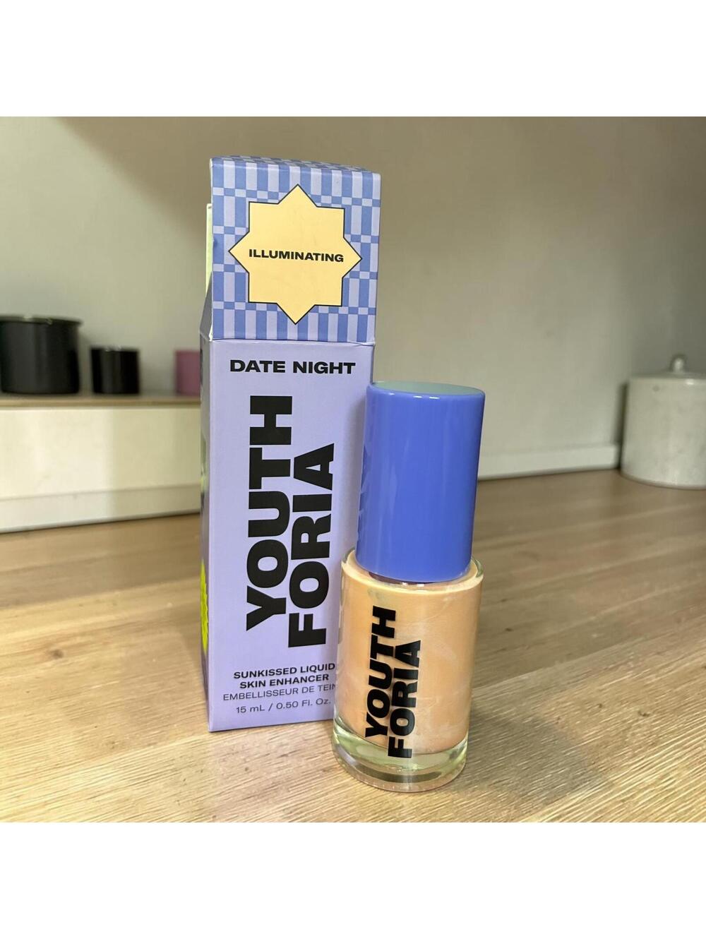 Youthforia Date Night Illuminating Sunkissed Liquid Skin Enhancer 15 mL